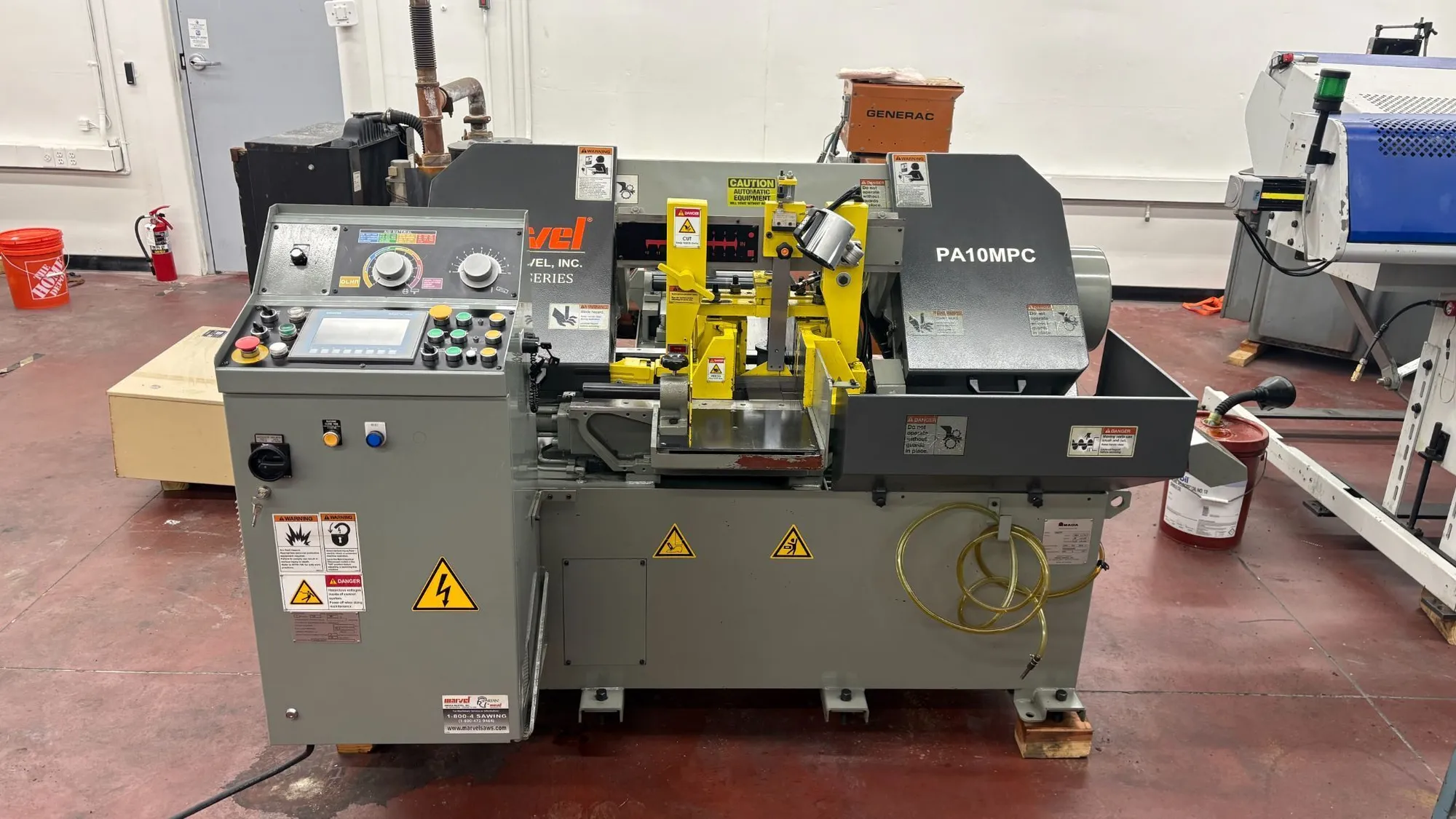 Used 2022 MARVEL Spartan PA10MPC Horizontal Band Saws Arizona US | Midstate Machinery #1412152