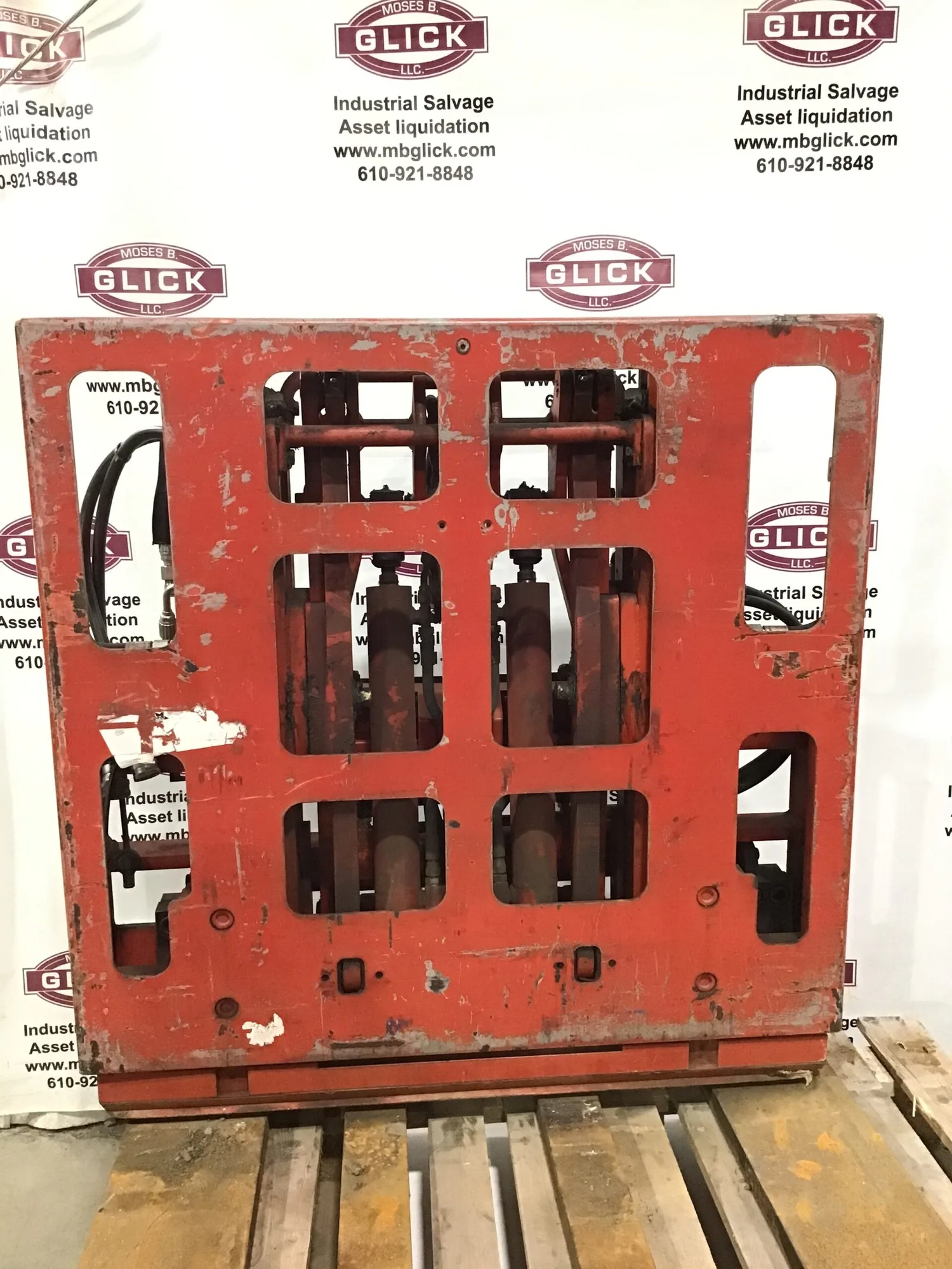 Bulzoni Auramo PHSG035A0748-12V R02 Hydraulic Material Pusher Capacity 3500 Lbs Capacity