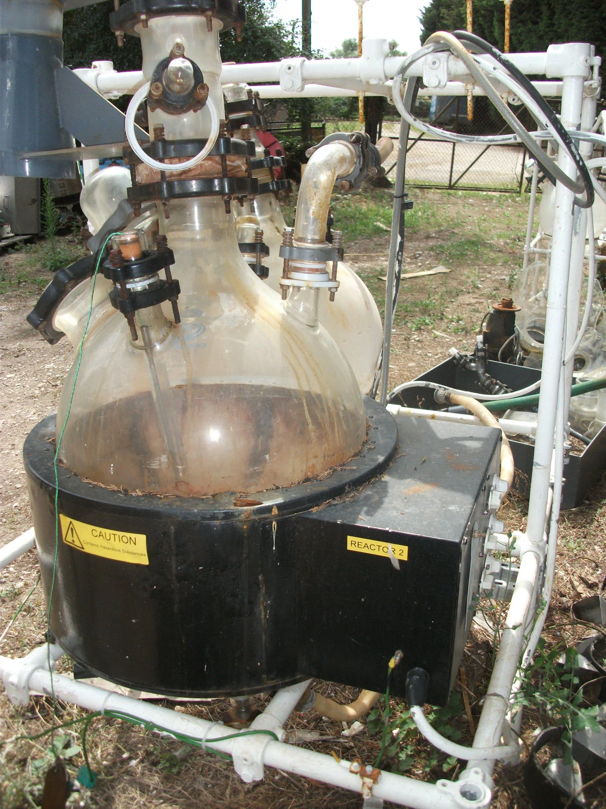 50L QVF Glass Hemispherical  Vessel VS 50