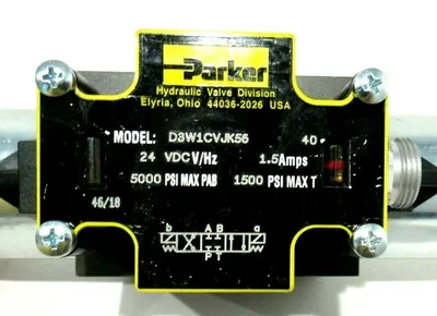 NEW PARKER D3W1CVJK56 DIRECTIONAL VALVE