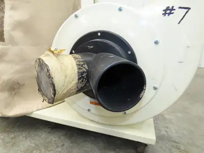 Jet DC-1200A-1 Dust Collector 2HP 1PH 230V Motor Woodworking Vac Single Bag