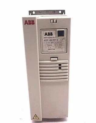 USED ABB ACS143-2K73 DRIVE 3.6 AMP 50/60 HZ ACS1432K73