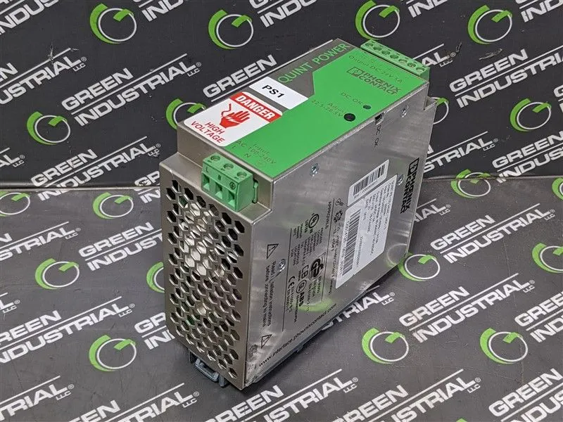 Phoenix Contact QUINT-PS/100-240AC/24DC/5 Power Supply 24VDC 5A Rev. 20 Used