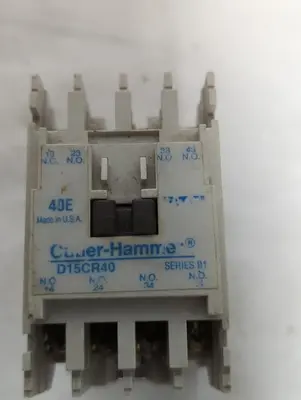 Used CUTLER-HAMMER D15CR40 Industrial Controls Ohio US | Surplus Asset Holdings #1399621