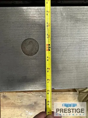 52" x 388" x 34" T-Slotted Planer Table