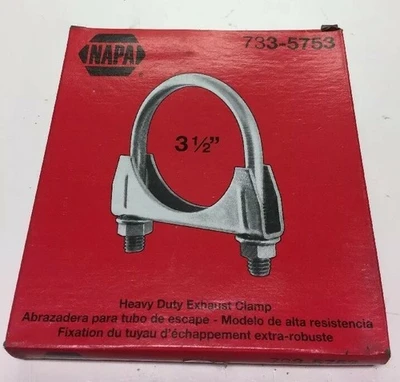 Napa Exhaust Clamp 733-5753 3/8" x 3 1/2" (Qty Of 8) *New~Fast Shipping*