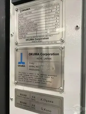 USED 2017 OKUMA LB 3000EXII MYW 450