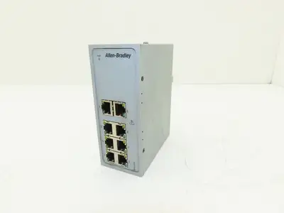 Allen Bradley 1783-US8T Stratix 2000 Unmanaged Ethernet Switch 8 Port Ser A
