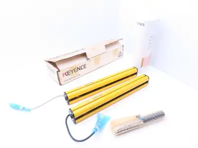 Keyence SL-C20HM Safety Light Curtain Set 425mm Protection Zone 20 Beam 24VDC