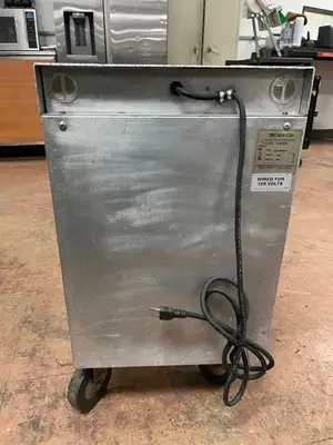 Used Cres-Cor Used Cres Cor H-339-135BK Insulated Heated Warming Holding Cabinet Solid Door - 120V Hot Food Warming, Holding, & Transport Cabinets Illinois US | Falcon Restaurant Supply #1375741