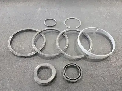 Pneumatic Cylinder Piston Repair Kit No. 2001DFKITPMFS for 5" Bore 1-3/4" Rod
