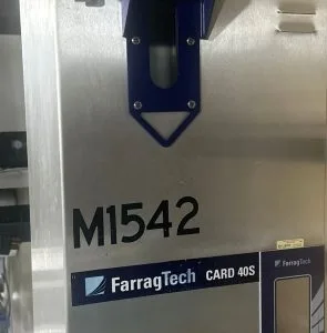 USED 2013 FARRAG TECH CARD 40S