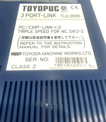 NEW TOYOPUC TLU-2695 3 PORT LINK TLU2695