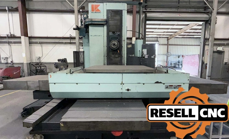 Used 1997 Kuraki KBT-11WA Horizontal Table Type Boring Mills Florida US | Resell CNC #1336127
