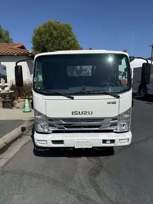 Used 2021 ISUZU NQR Flatbed Trucks California US | Commerce Truck Equipment Sales #1548707
