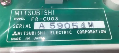 MITSUBISHI FR-CU03 PLC PROGRAMMER MODULE. 3C-28