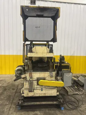 40 TON RLM MODEL #R40 4-POST CUTOFF PRESS & SERVO DIE ACCELERATOR: YOBRO #23887