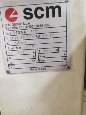 USED 1999 SIGMA SIGMA 115 EVOLUTION