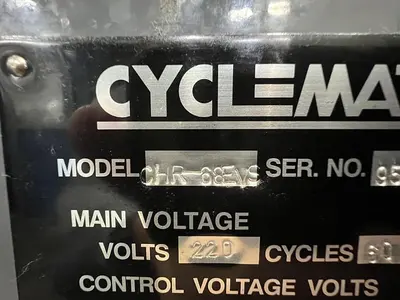 USED 2006 CYCLEMATIC CHR68 EVS CHUCKER TOOL ROOM LATHE