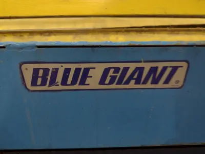 8,000 LBS X 108" X 84" BLUE GIANT MODEL #SEDPH 53-208 HYDRAULIC LIFT TABLE / ELEVATING DOCK: STOCK #22330