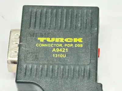 Used Turck CONNECTOR,PDP,D9S Connector Accessories Michigan US | Maverick Industrial Sales #1456584