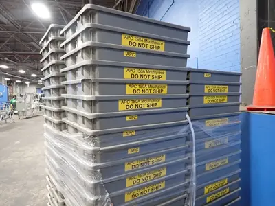 Menasha Corporation 22" X 19" X 13" Plastic Totes