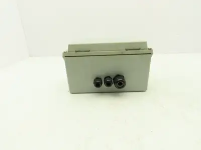 Hoffman A1066JFGR Junction Box 10"x6"x4" With Back panel