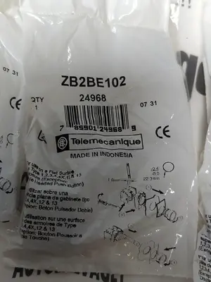New | in-Stock TELEMECANIQUE ZB2BE102 Miscellaneous Equipment (Electrical & Power) | Surplus Asset Holdings #1196871