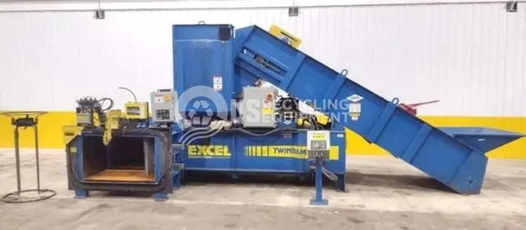 Used EXCEL 2R63 HORIZONTAL WITH FEED CONVEYOR Balers | US Recycling Equipment #474533
