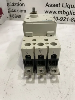 Siemens 3VF4211-1BK41-0AA0 3 Pole 160/200A Molded Case Circuit Breaker 415V