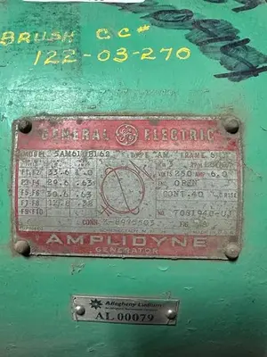 USED GE GENERATOR