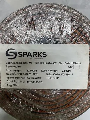 New | in-Stock SPARKS SPARKS FG217352 12' 3" 3" WIDE Misc Electrical & Power Parts | ND Industrial Surplus #1215492
