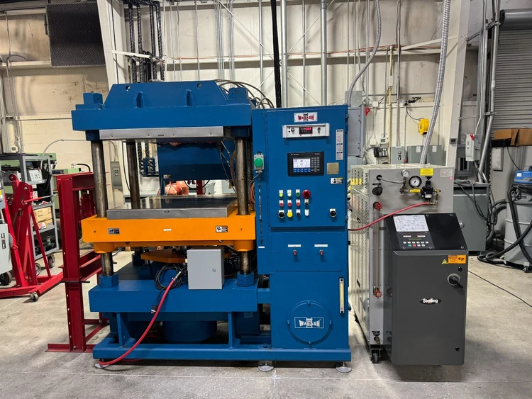 Used 2004 Wabash 2254S-36-CLX Heated Platen Hydraulic Press US | RAPID COMPOSITES #281358