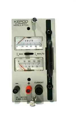 USED KEPCO CC 100-0.2M CURRENT REGULATOR CC10002M