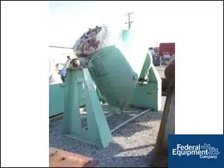 Used Patterson-Kelley 50 CU FT P-K TWIN SHELL BLENDER, S/S, JKTD Agitators, Blenders, Mixers Ohio US | Federal Equipment Company #125168