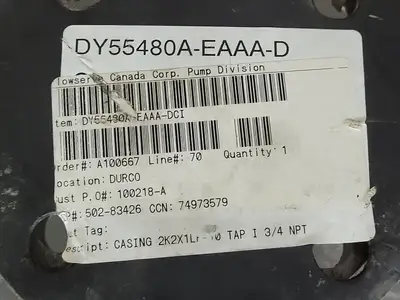 NEW FLOWSERVE DY55480A-EAAA-D