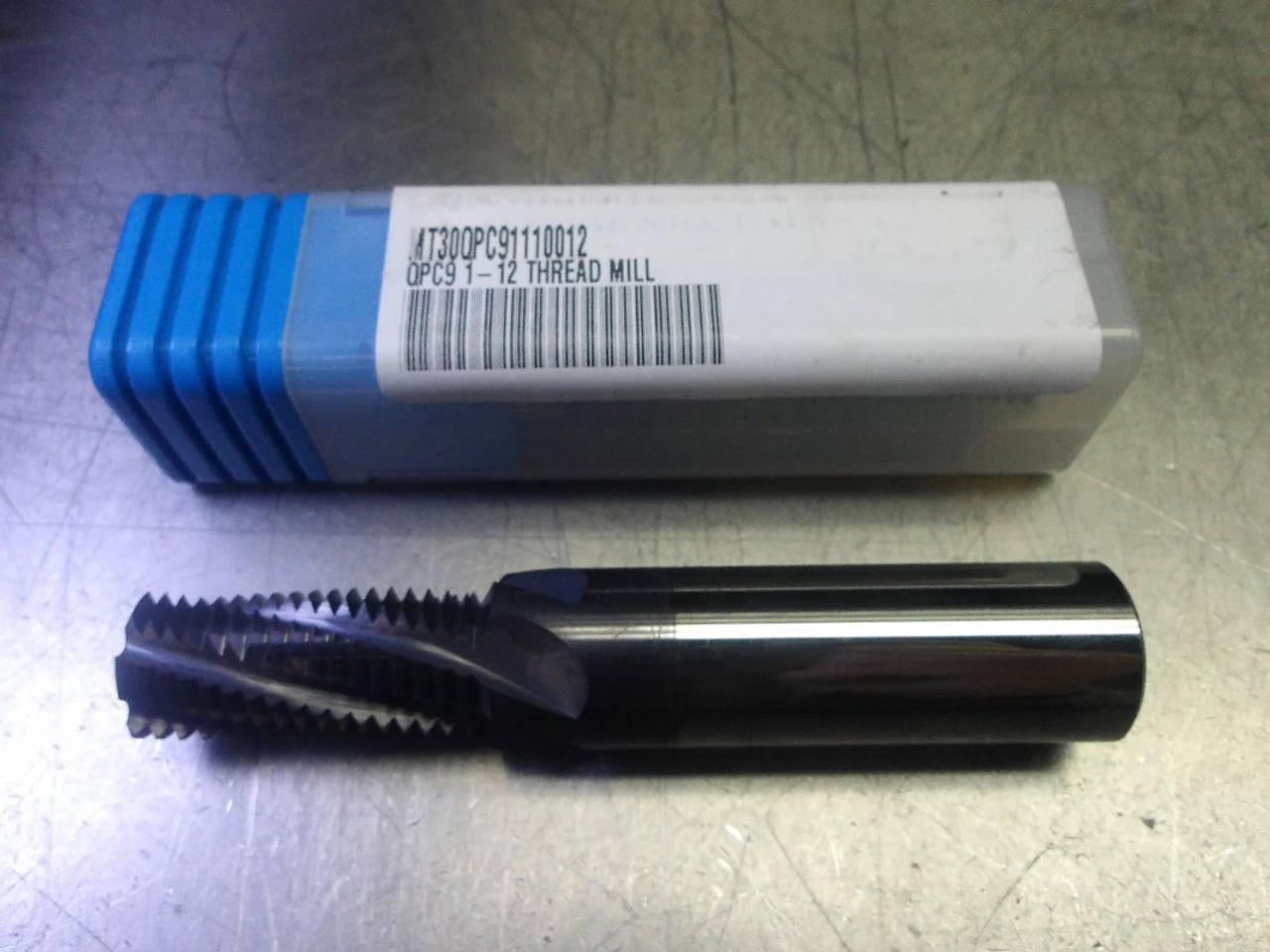 Quality Plus 1-12 .620" 5 Flute Carbide Thread Mill QPC91110012 (LOC691)