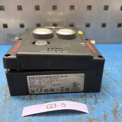 Used EUCHNER MGB-L2-ARA-AM5A1-S1-R-121190 PLC Processors Indiana US | J&J Industrial Supply #1513300