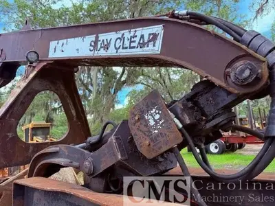 USED 2004 BARKO 395ML LOG LOADER WITH 42 IP CTR SLASHER SAW