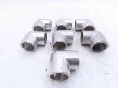 Hollaender 3-7 1-1/4 Speed-Rail Elbow 1-1/4" Pipe Fits 1.66" OD Lot of 7