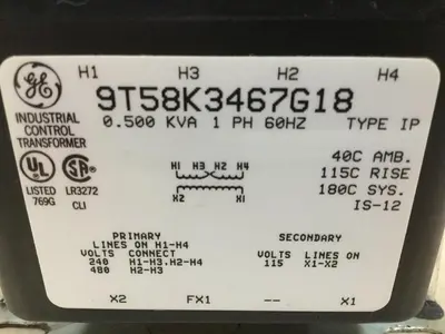 USED GENERAL ELECTRIC / GE 9T58K3467G18