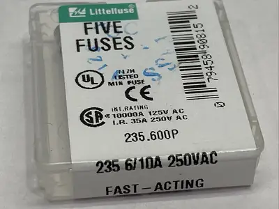 New | in-Stock LITTLEFUSE _UNKNOWN_ Fuses | Maverick Industrial Sales #1108546