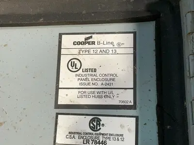Used COOPER 1212612CHC Electrical Boxes Ohio US | HGR 24 #1286726