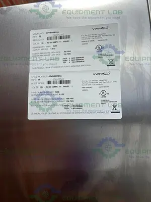 USED VWR GTVWG49FSSA STAINLESS STEEL DOUBLE DOOR FREEZER - 25°C 49 CU, FT.