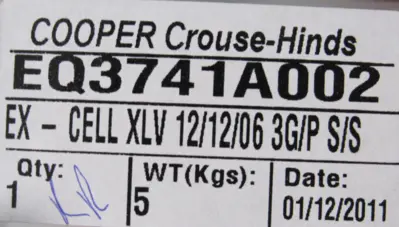 NEW BENTLY NEVADA 175751-02-03-26-00 SS ENCLOSURE 12"x12"x6" 3300 XL EQ3741A002