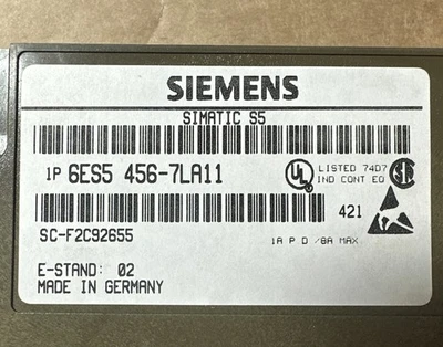 NEW Siemens 6ES5-456-7LA11