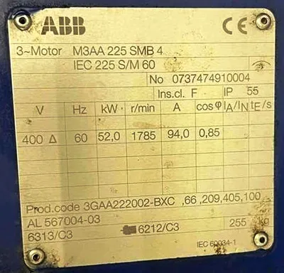 Alfa-Laval BREW 700 hermetic beer clarifier, 316SS.