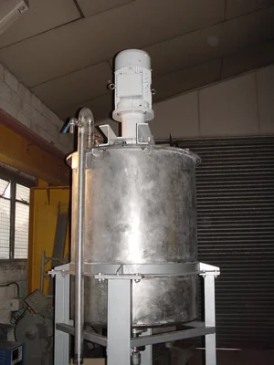 1100 L S/S Encl Mixer 0.65 Kw, 850 Rpm