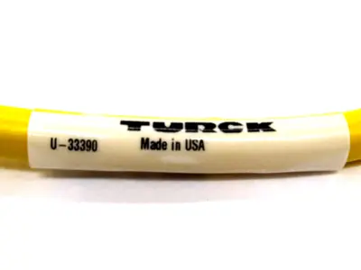 NEW TURCK U-33390 CORDSET NG/BSM RXF 8 -087-0.3/14.75 U33390