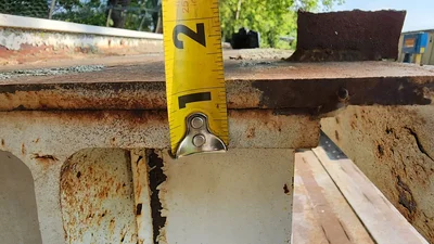 5 Sets of Crane Run Way - I Beams